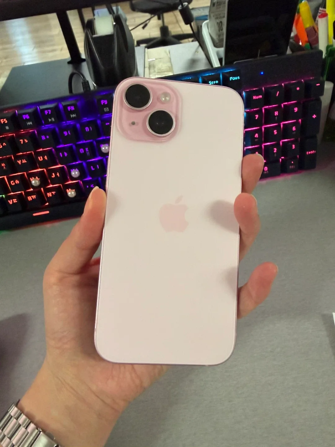 🩷아이폰15 핑크 128GB 중고🩷