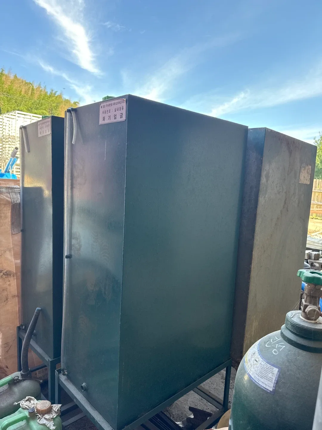 등유or경유 보일러 탱크 400L