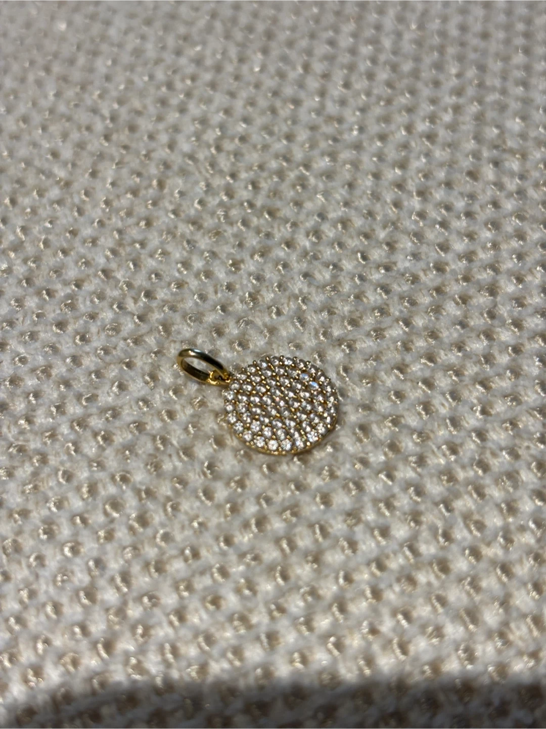 로이드 풀스톤 코인 14K 팬던트 LN12006