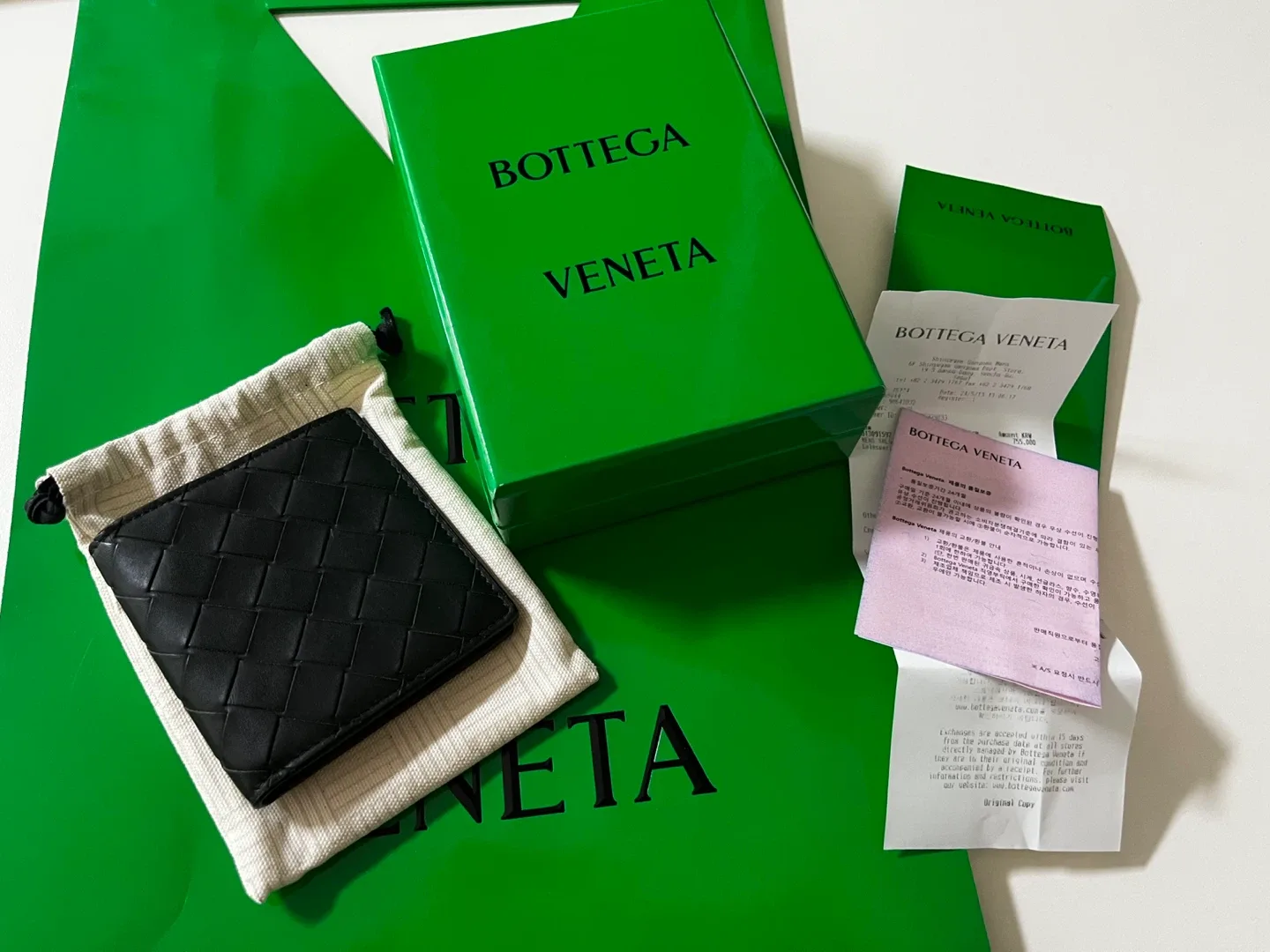 보테가 베네타 반지갑 (새거같은 중고)