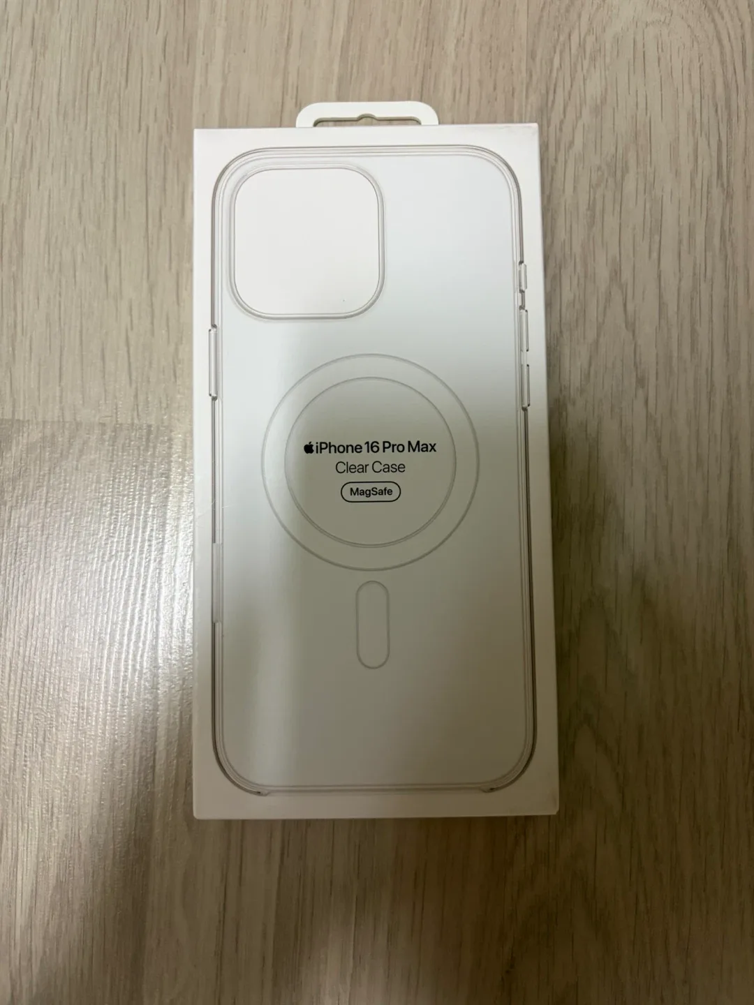 아이폰16 Pro Max 정품 투명 케이스 판매(중고)
