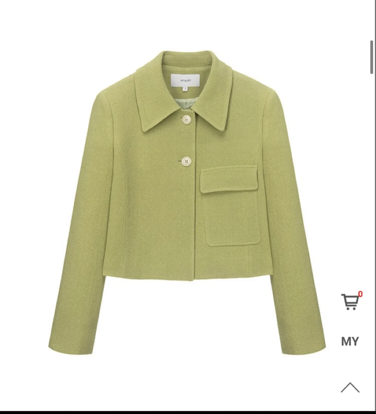 온앤온 자켓 (택만 제거한 새제품