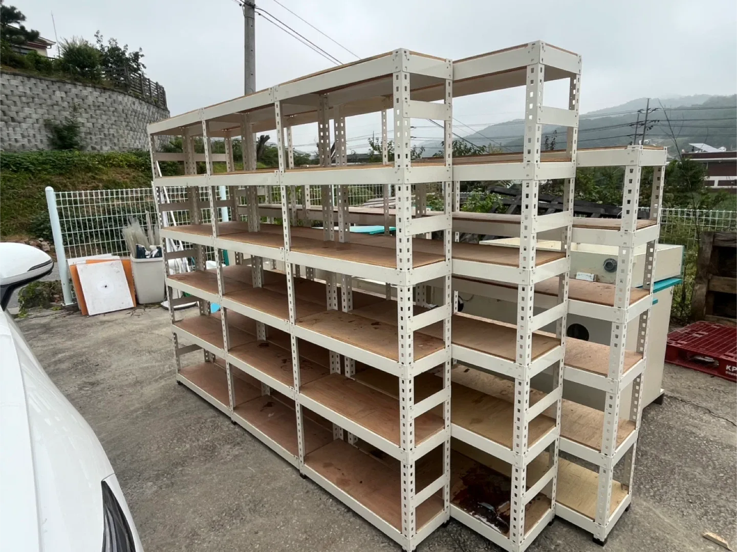 중고 철제 선반 (앵글)