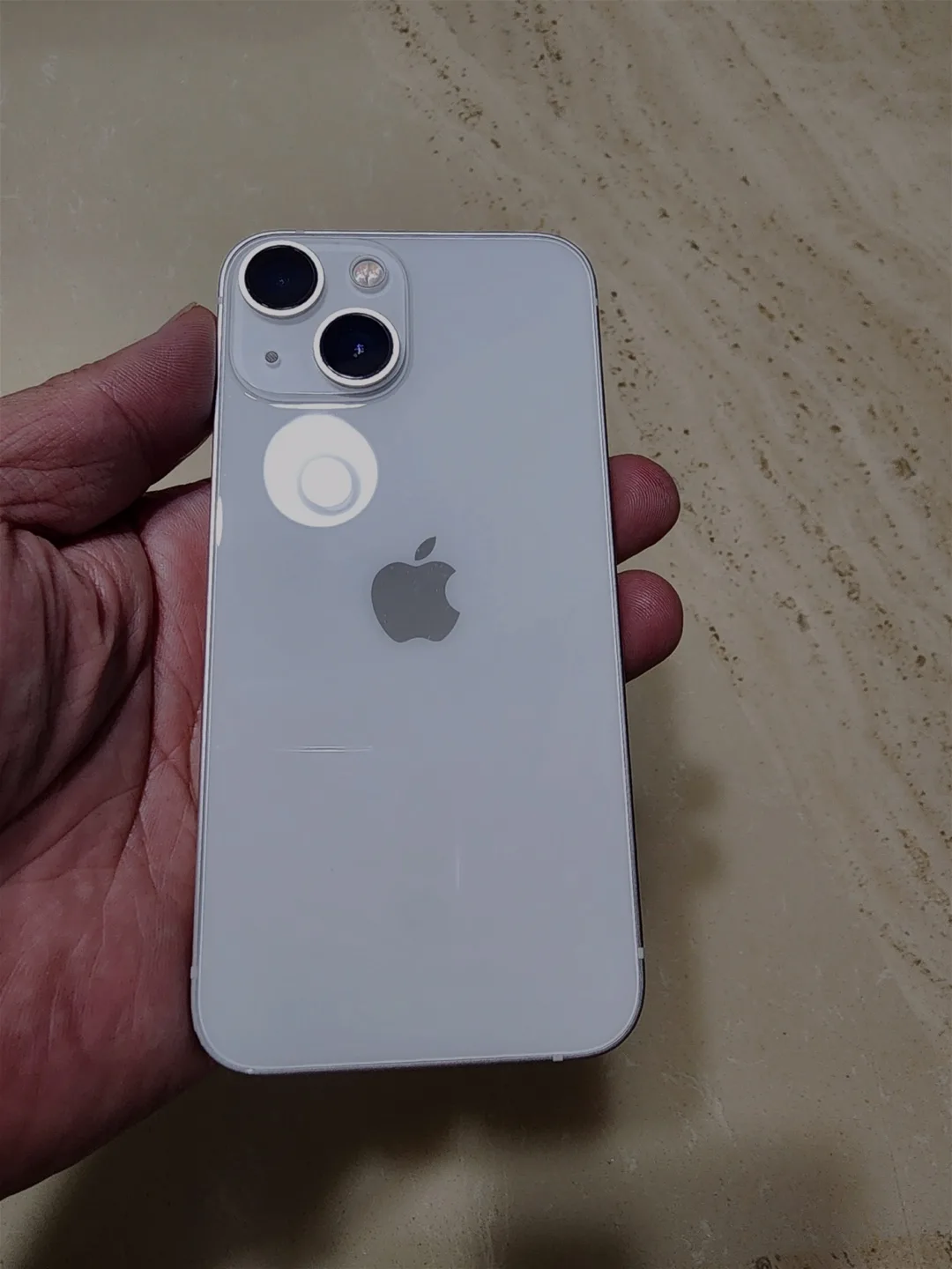 아이폰13미니 화이트 128GB 중고폰 S급 외관깨끗 배터리72% 직거래우선