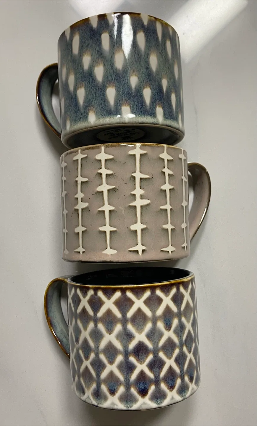 중고-빈티지 머그컵 3개 일괄