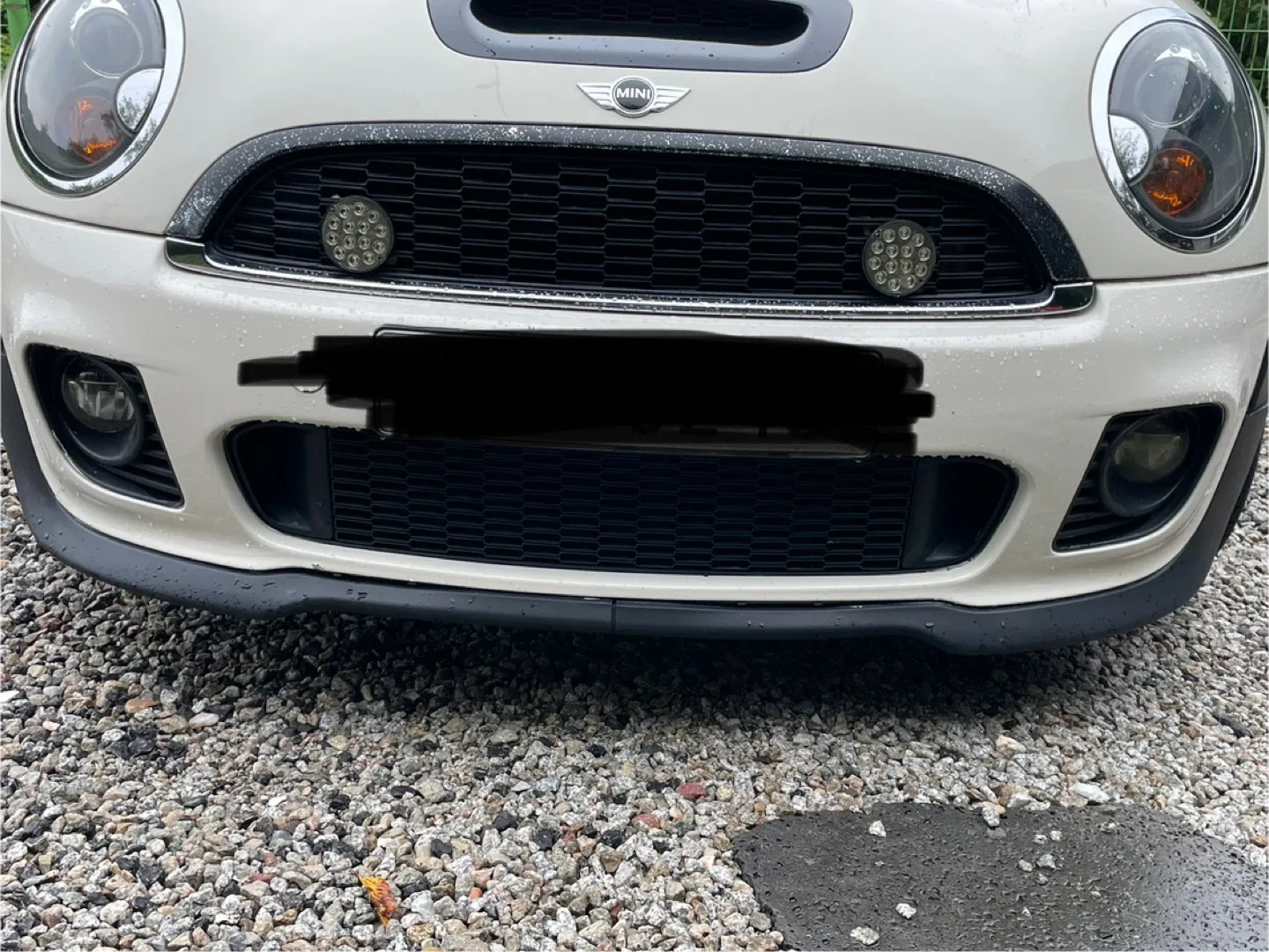 미니쿠퍼 언더커버.jcw프론트립