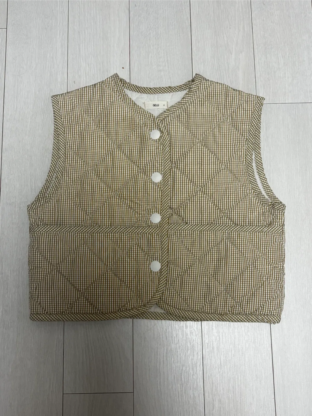 고유 누빔조끼 2사이즈