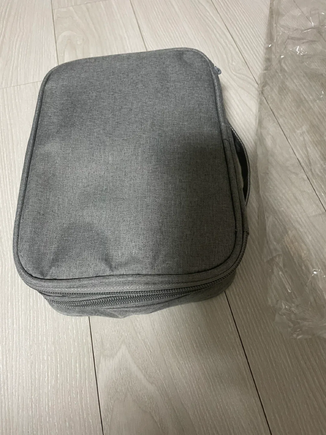 BUBM 그레이 파우치 새상품