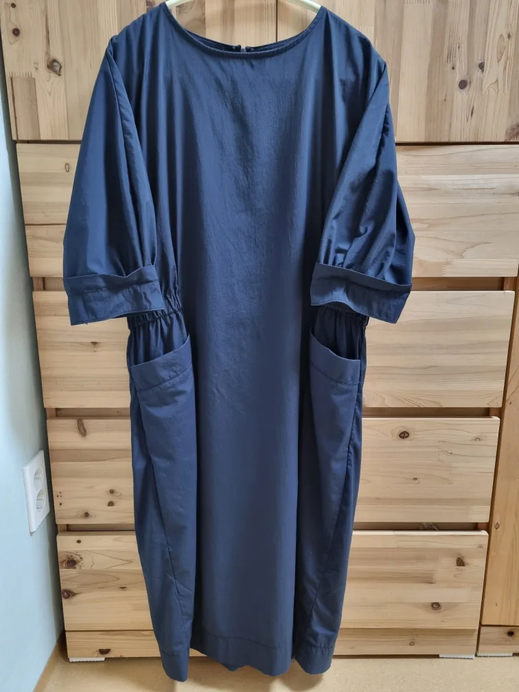 (중고품)바스락재질 롱 원피스