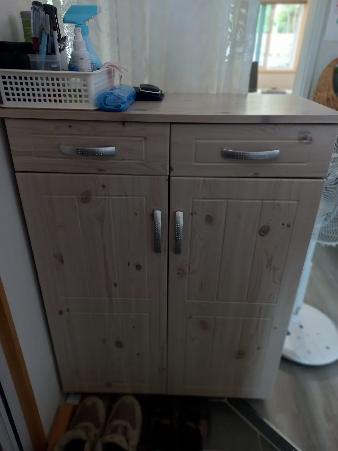 우드 수납장(신발장)