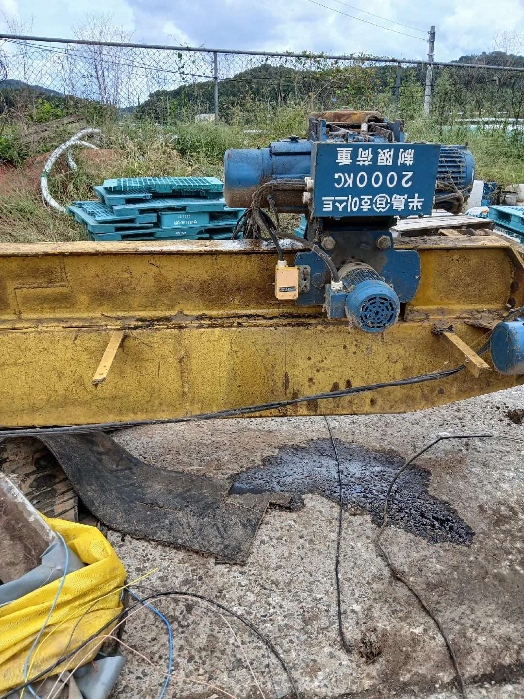 중고 크레인 호이스트 12m 판매합니다./300만