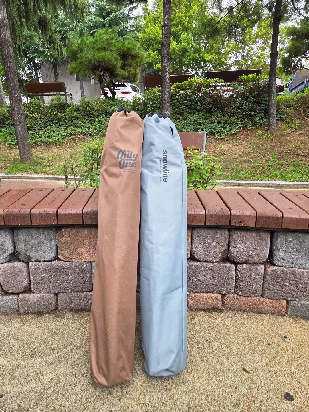 스노우라인  미니 캠핑의자2개(체어)