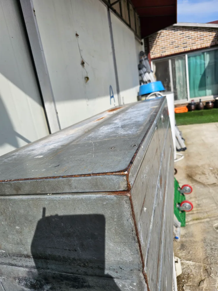 중고 철제 보관함