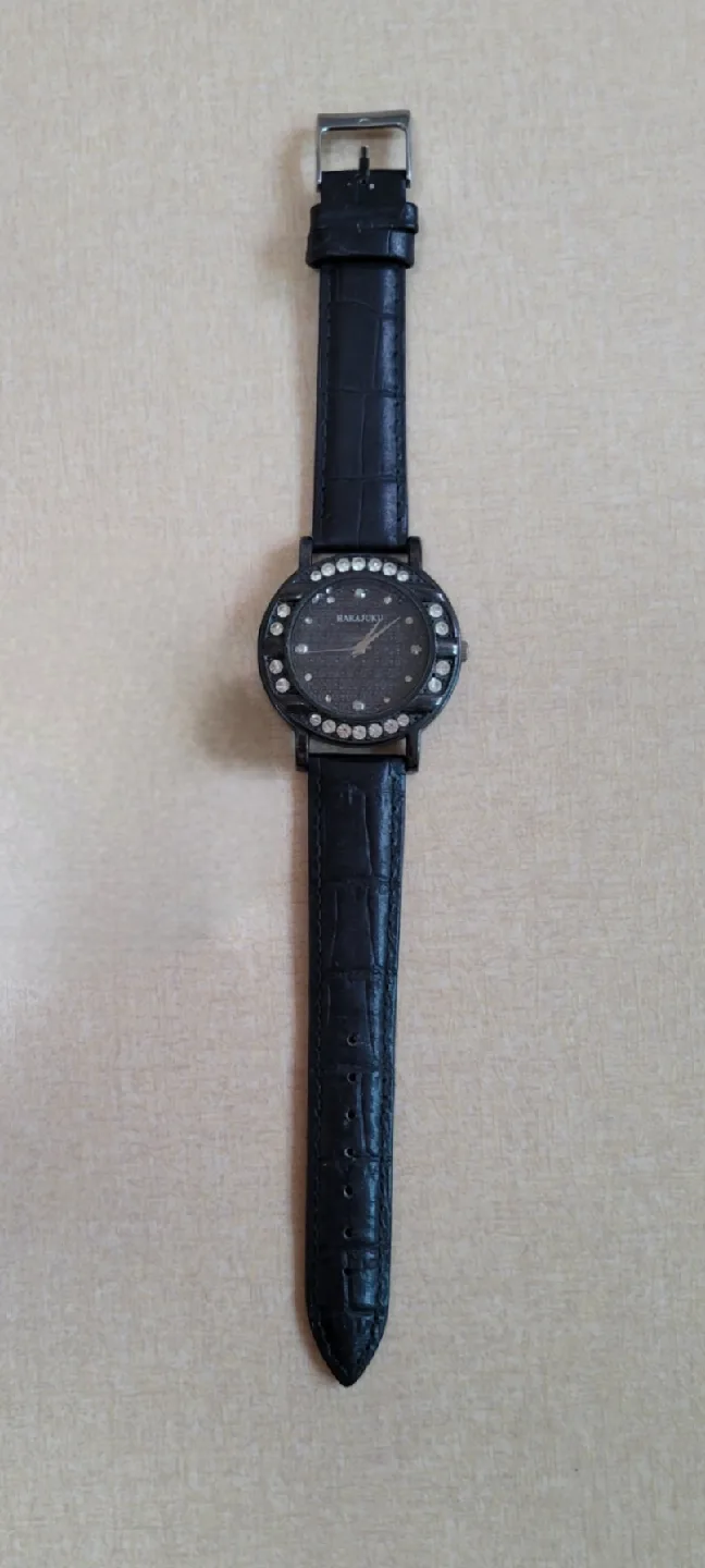 HARAKUKU 검정색 여성 시계