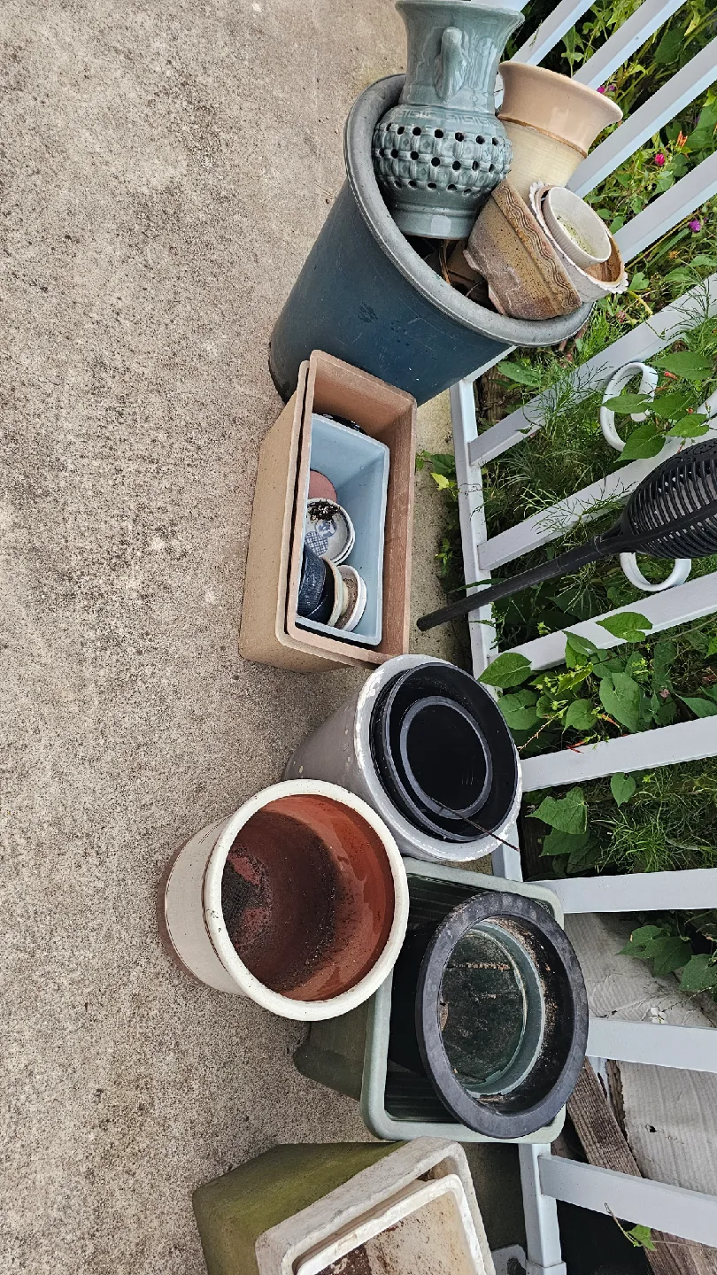 중고 화분 모음