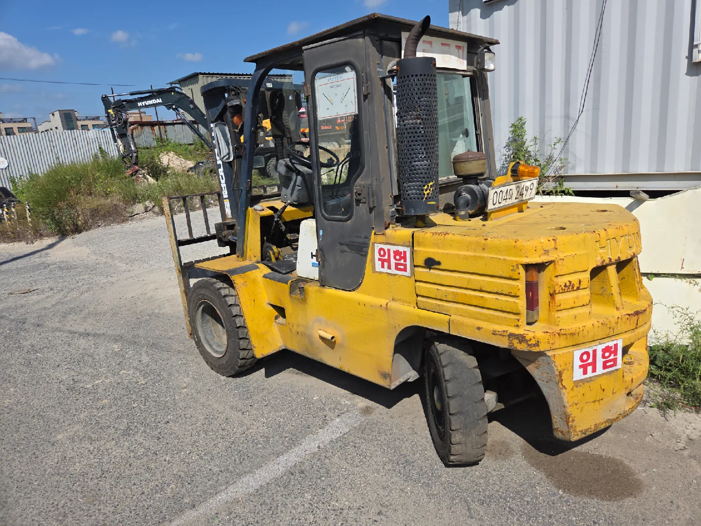 현대 중고 지게차