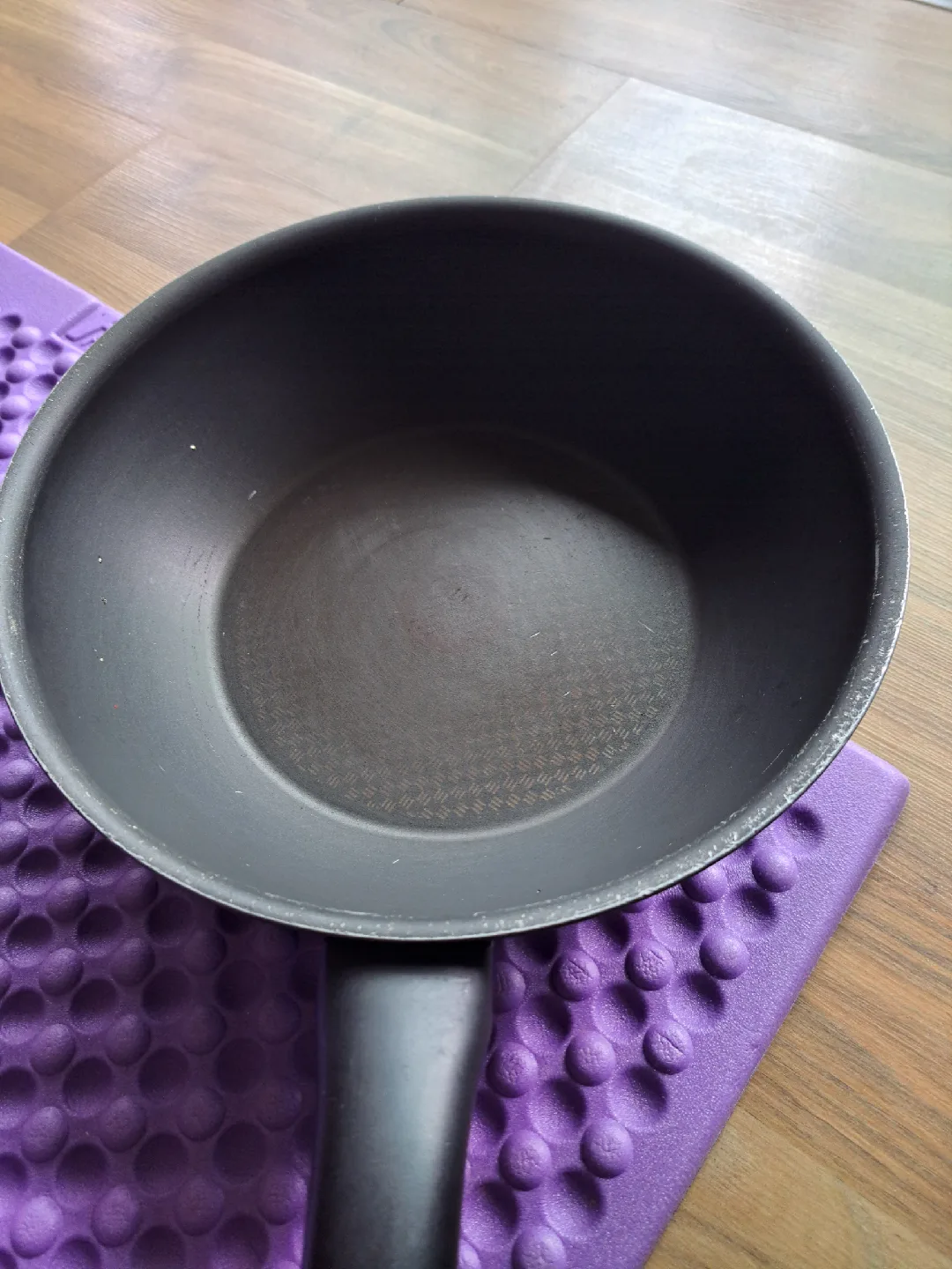 중고 프라이팬과 웍