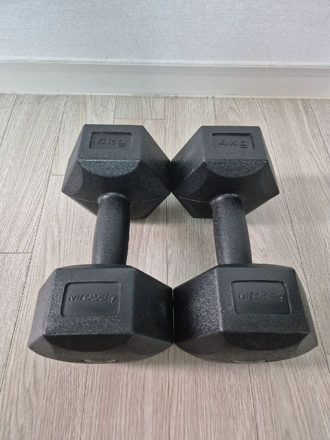 이고진 4kg 덤벨 아령 한쌍 (중고)