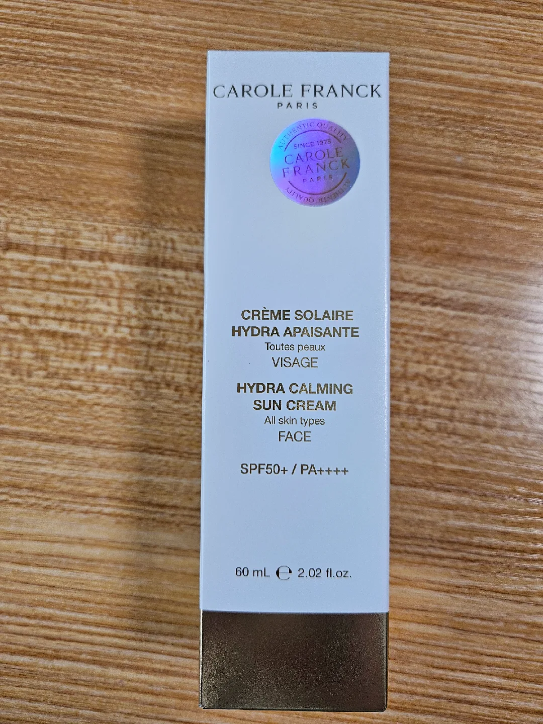 캐롤프랑크 선크림 새상품