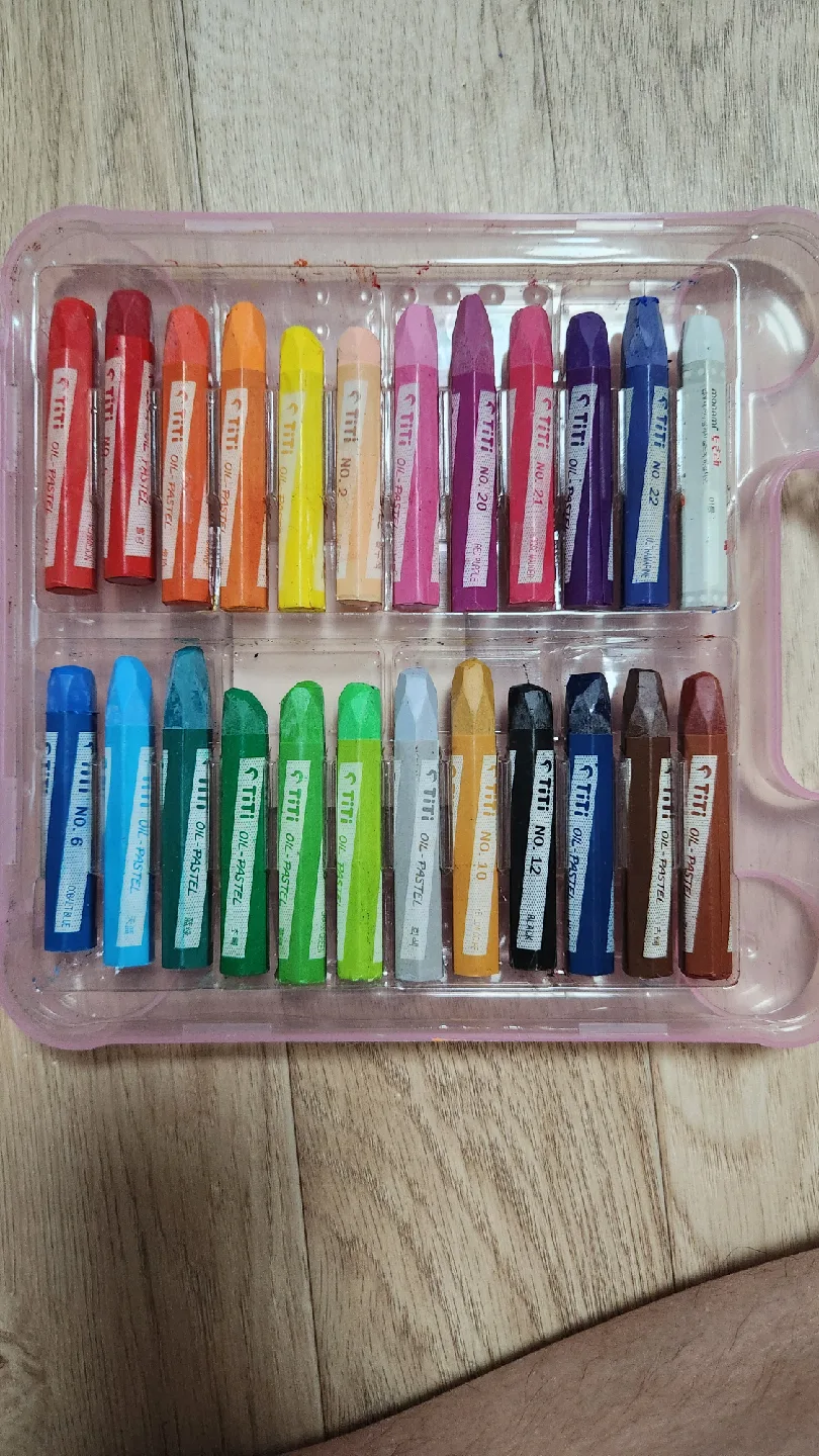 크레파스 24색(중고)