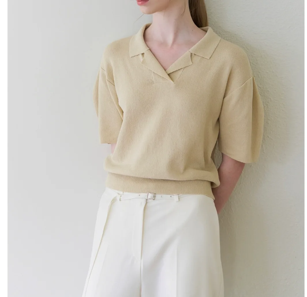 아위 ahwe 반팔 카라티