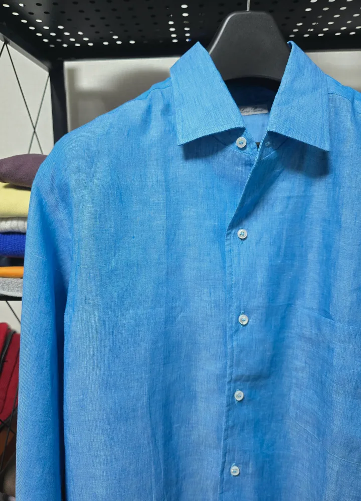 로로피아나 안드레 린넨 셔츠 남방 [쿠치넬리,에르메스]