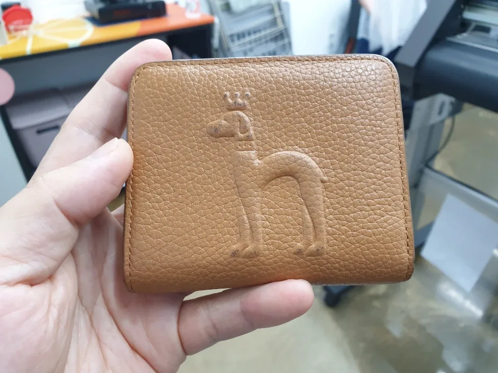 헤지스 브라운 반지갑 중고 팔아요