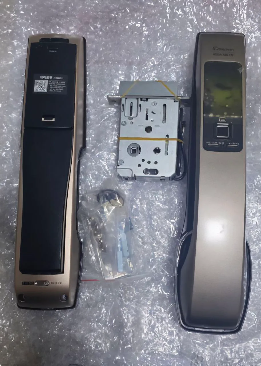 게이트맨 지문 푸시풀 도어락 중고 판매