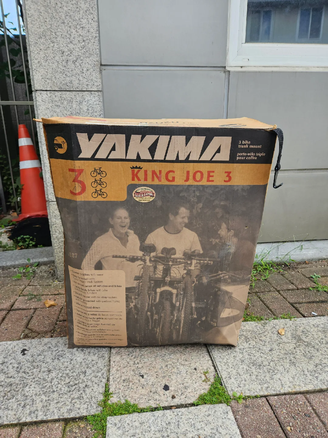 야키마 King Joe 3 자전거 캐리어(후미형)