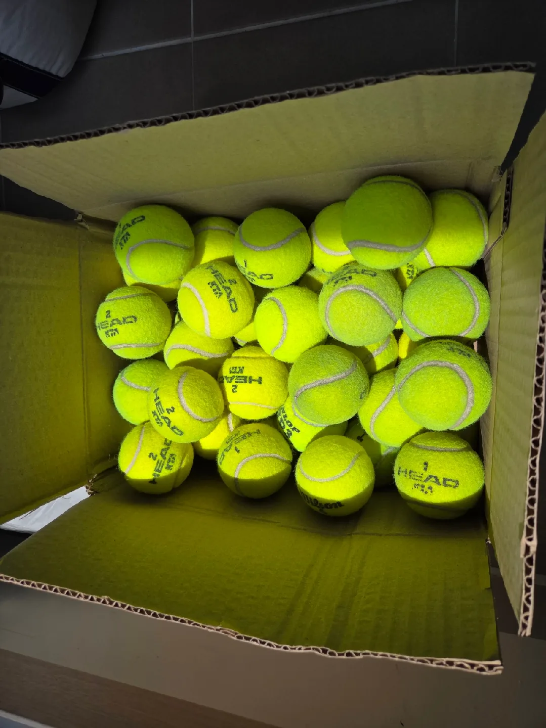 테니스공 중고 팝니다.