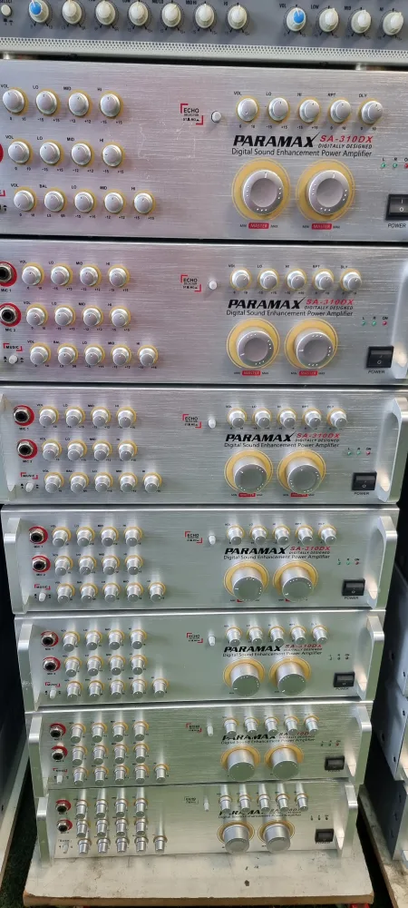 중고 노래방앰프  파라맥스sa-310dx