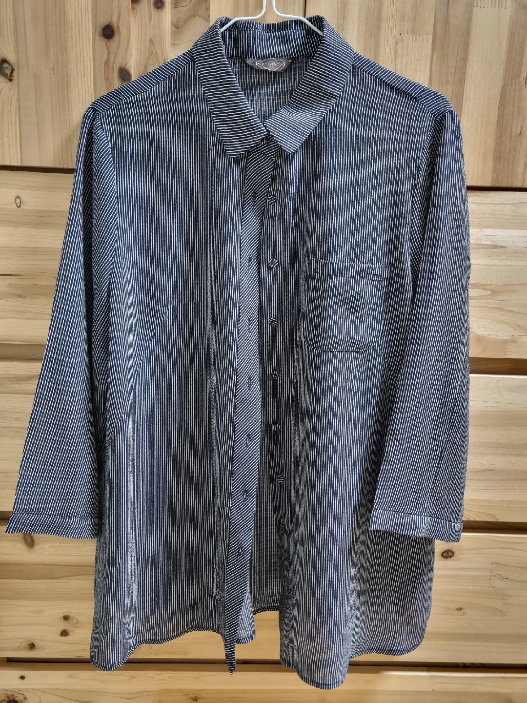 (중고품)데일리스트 스트라이프 셔츠 95