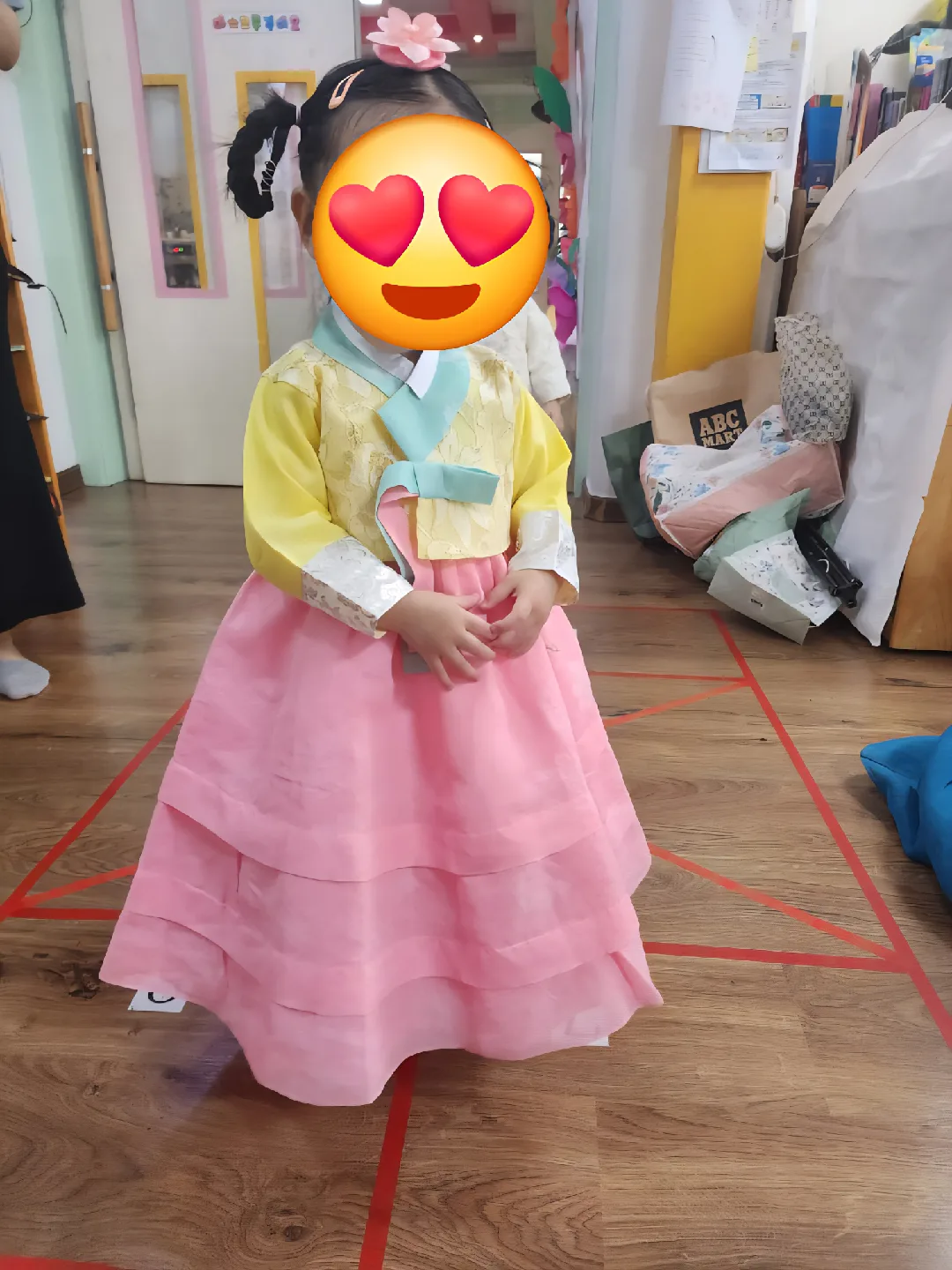 여아 한복 두돌전후