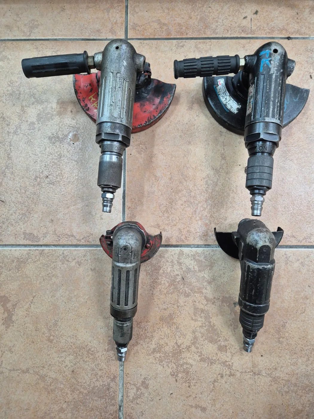 에어 그라인더 (Air Grinder) /  중고 /  4인치, 7인치