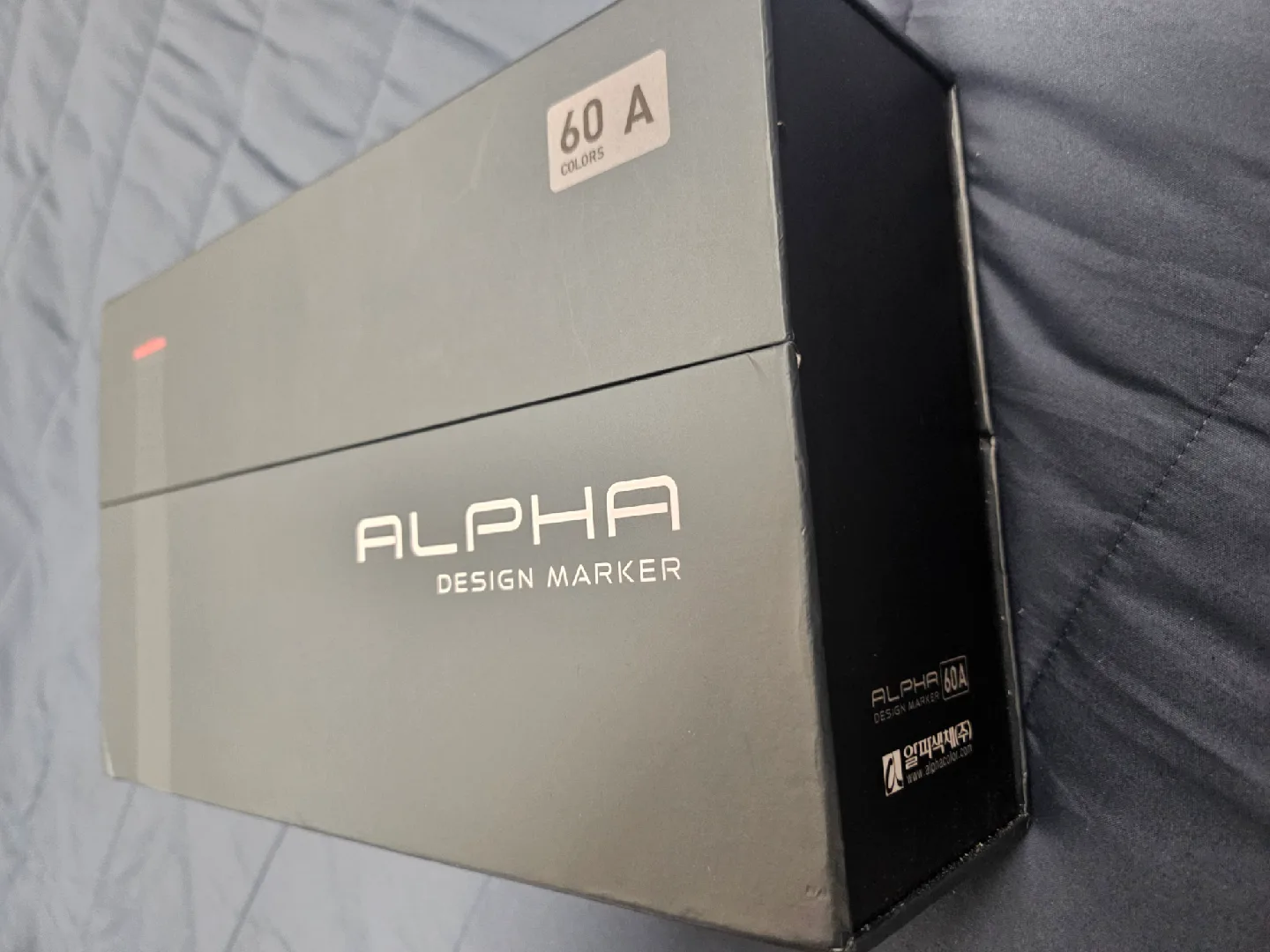 알파 디자인 마카 60색(중고)