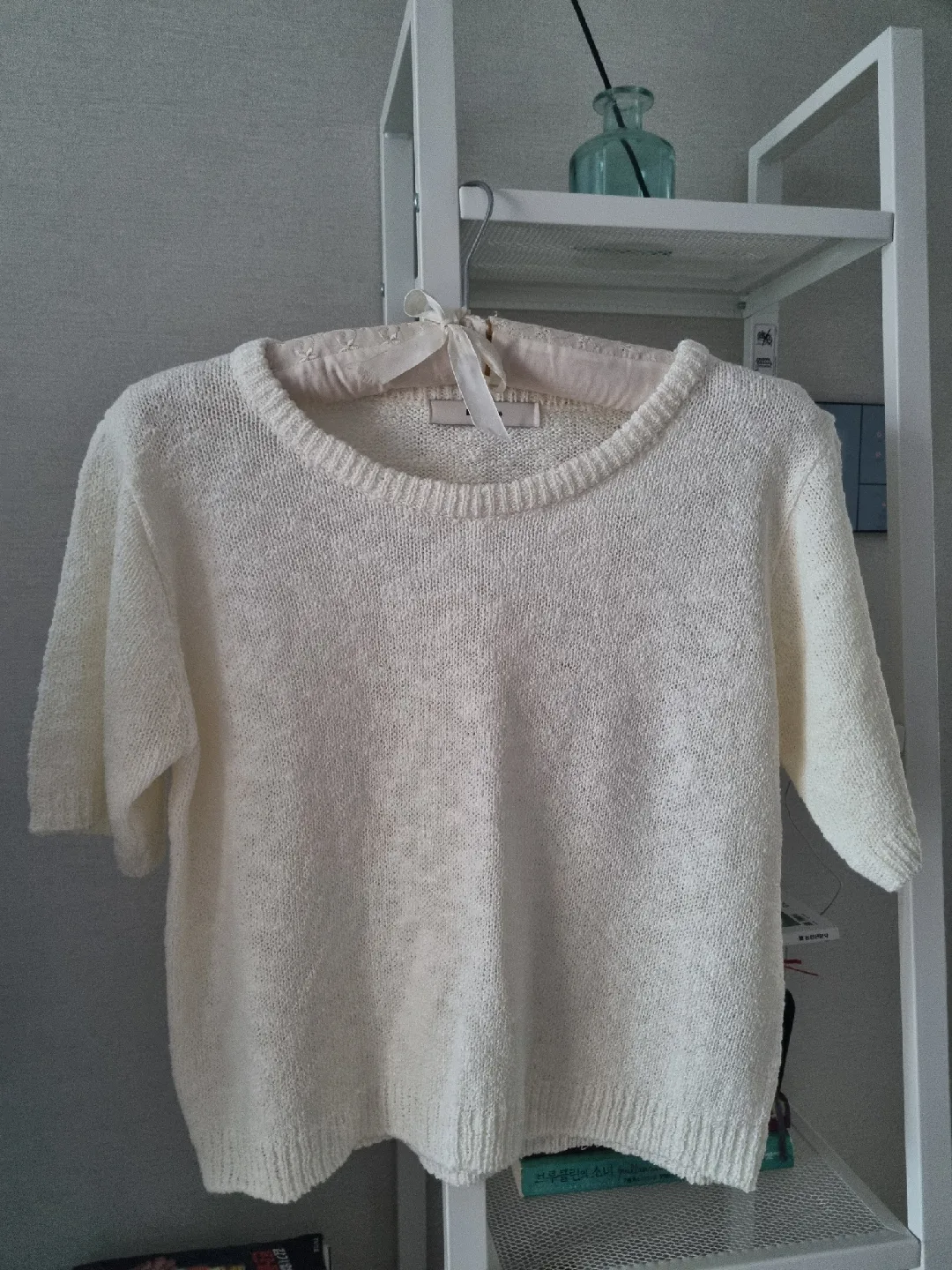 니트 반팔티~새것(반택비용포함)