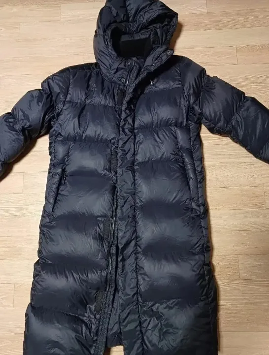 블랙야크 덕다운 롱패딩 100