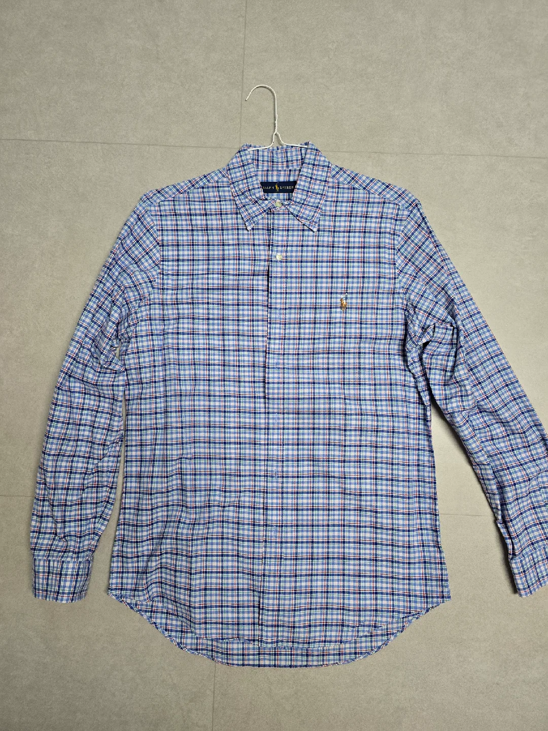 (중고판매)랄프로렌 남성 체크셔츠