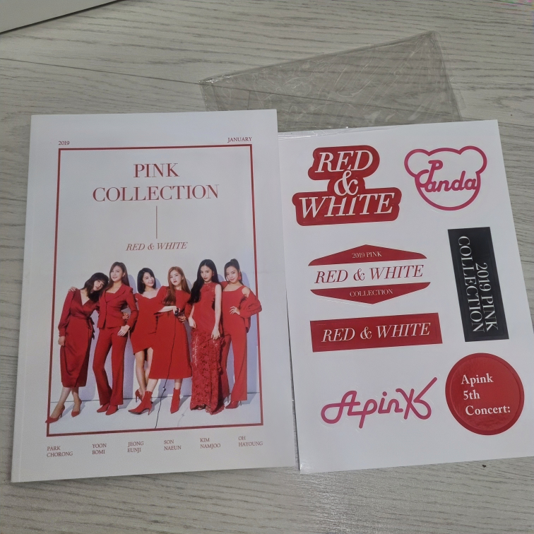 에이핑크 2019 콘서트 pink collection 잡지 & 10주년 기념 매거진
