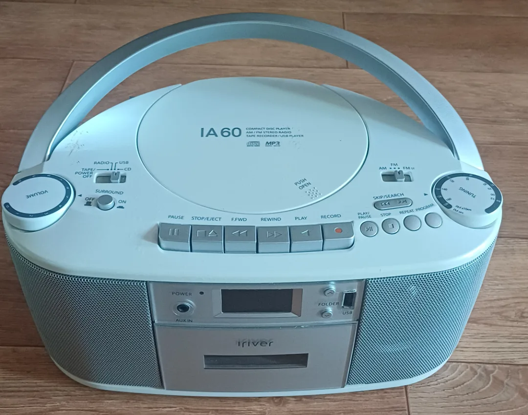 카세트/CD플레이어- 아이리버 IA60 <중고>