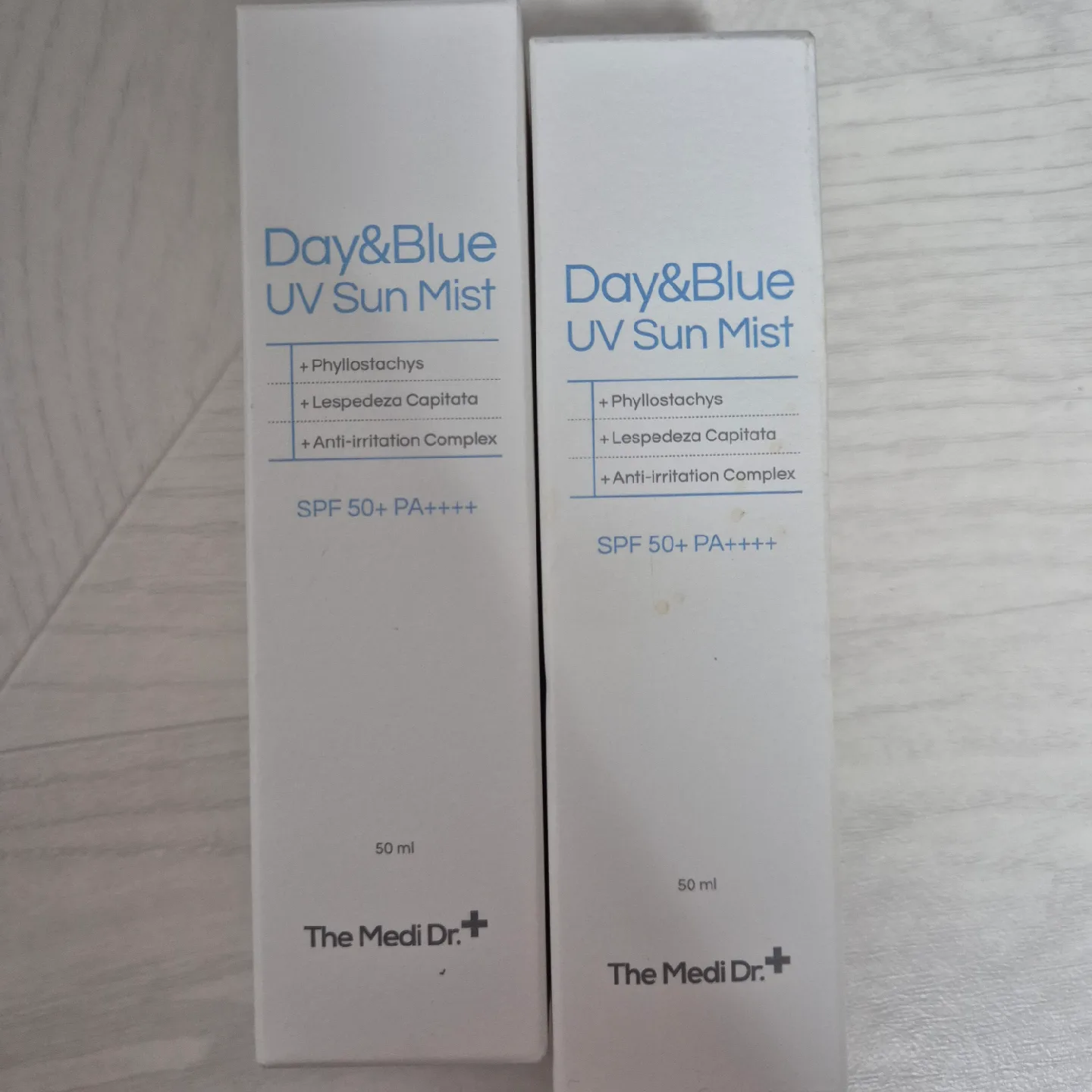 (새제품)더메디닥터 데이앤블루 선미스트