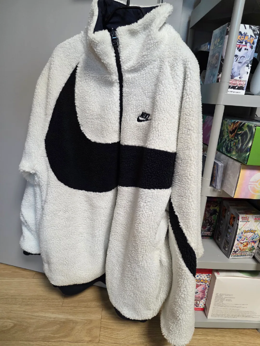 나이키 리버서블 빅스우시 후리스 (중고, L)