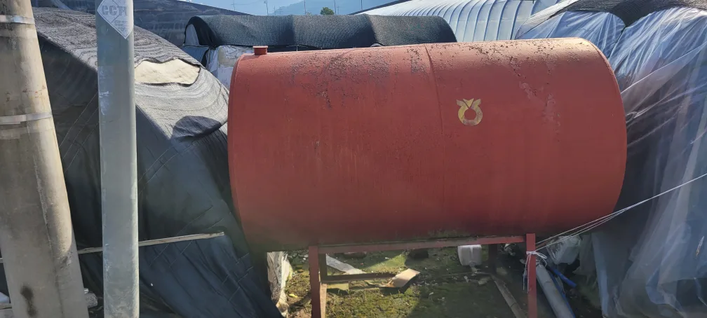 중고 열풍기 기름 탱크 팝니다