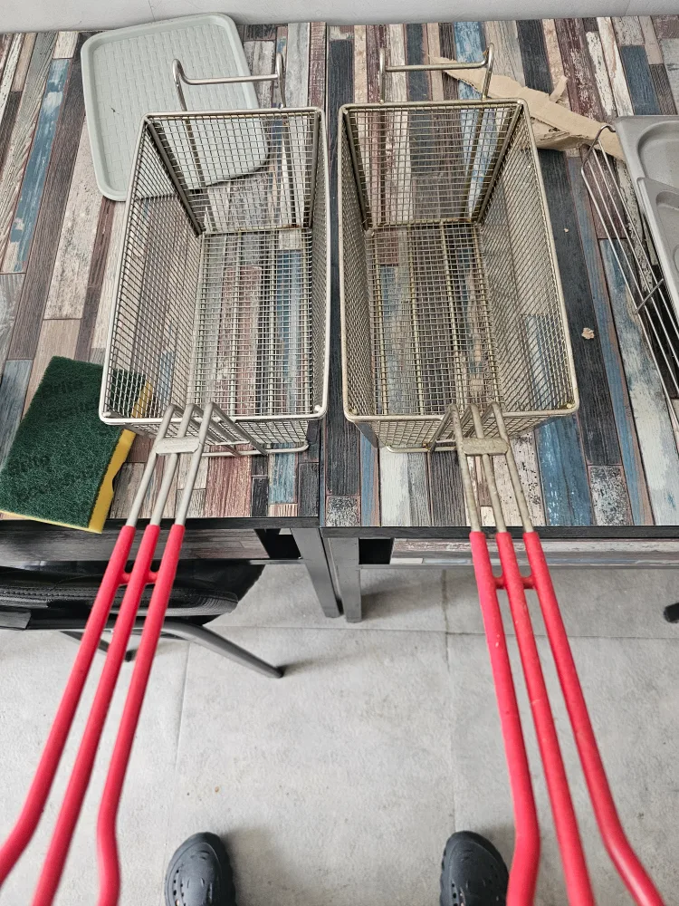 업소용 튀김 바구니 & 튀김 랙