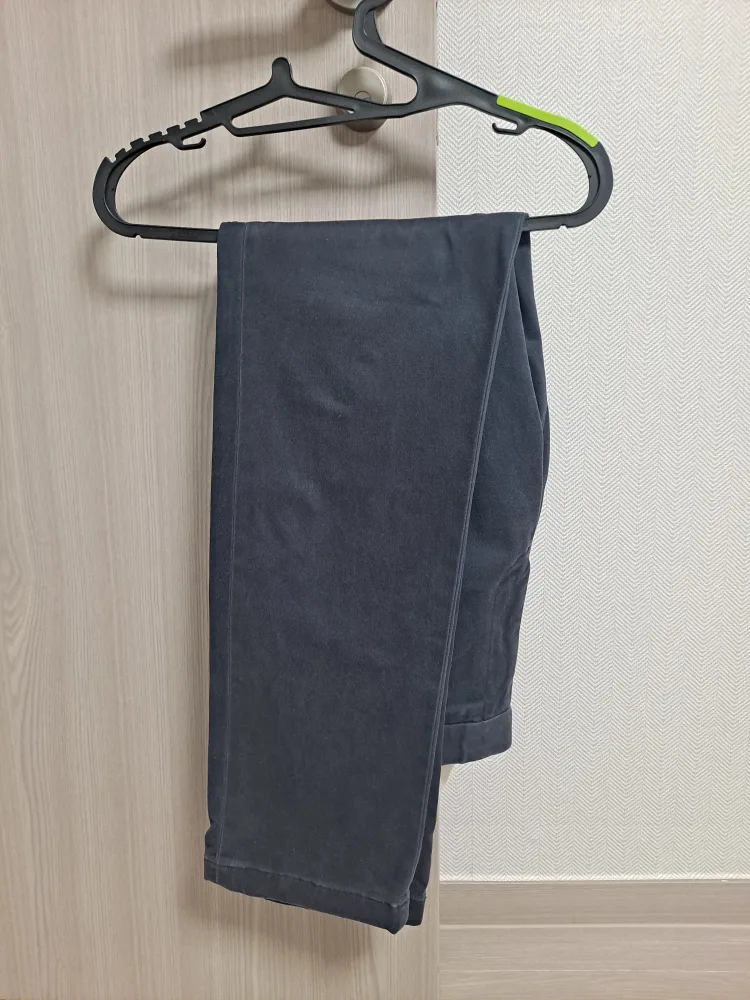 남성 베이직하우스 겨울 면바지76 (30)사이즈 블랙