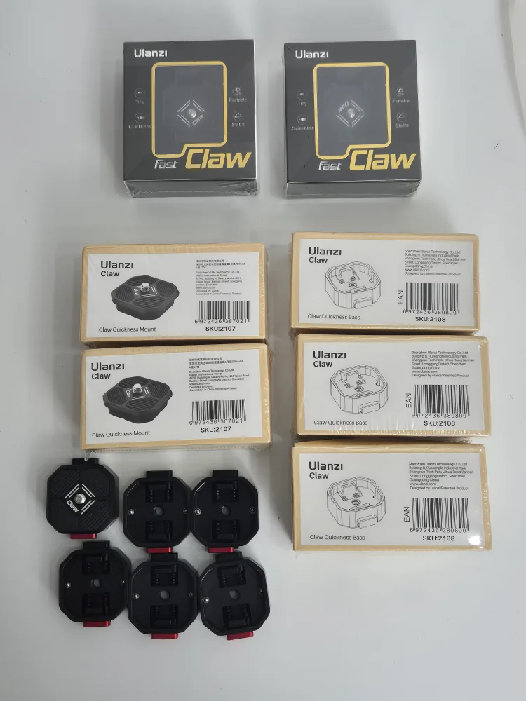 울란지 ulanzi 퀵릴리즈 Fast Claw 미개봉 및 중고