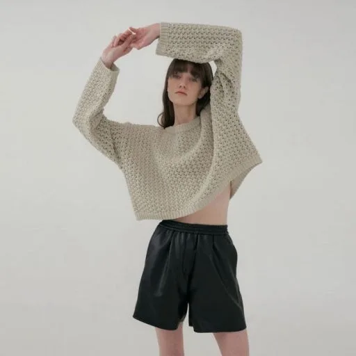 lemme 코튼 네트 니트