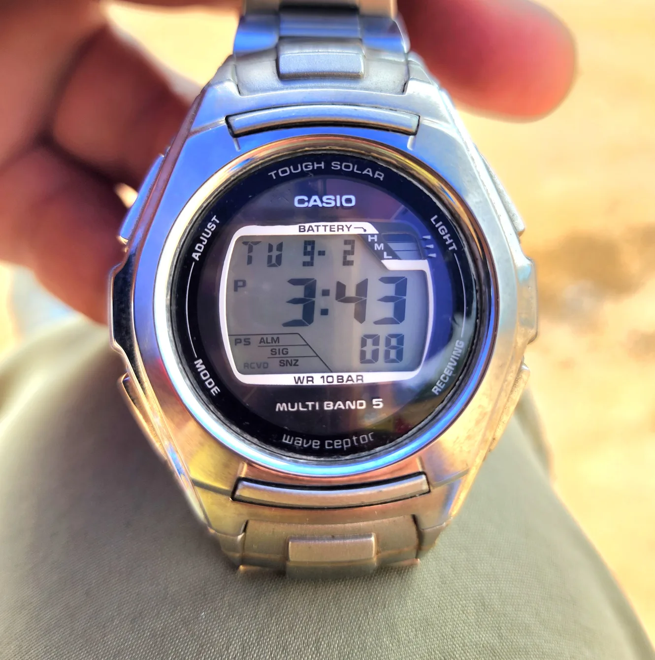 카시오 웨이브 WV-M120