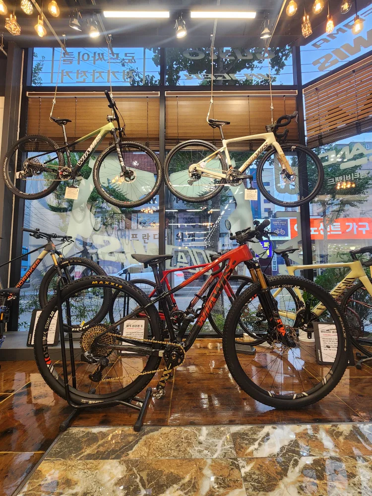 중고 위아위스 MTB 카본 자전거