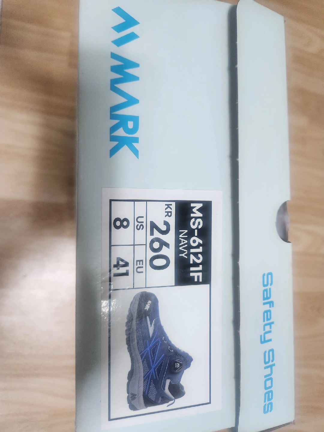 마크 안전화 MS-6121F 네이비 260 | 남성패션/잡화 | 당근 중고거래